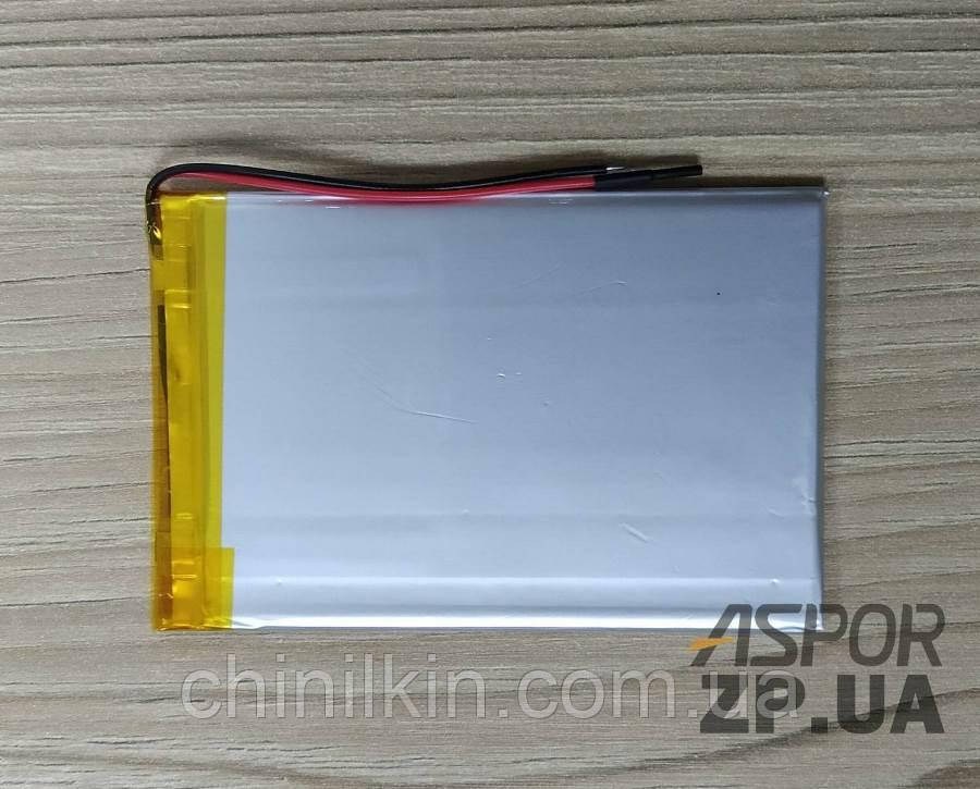 Акумулятор універсальний 3,5*60*90мм 2000 mAh (реал. р/р 3,5*60*91), фото 1