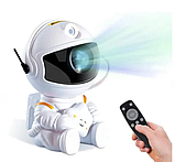 Дитячий нічник проектор зоряного неба Astronaut, фото 2