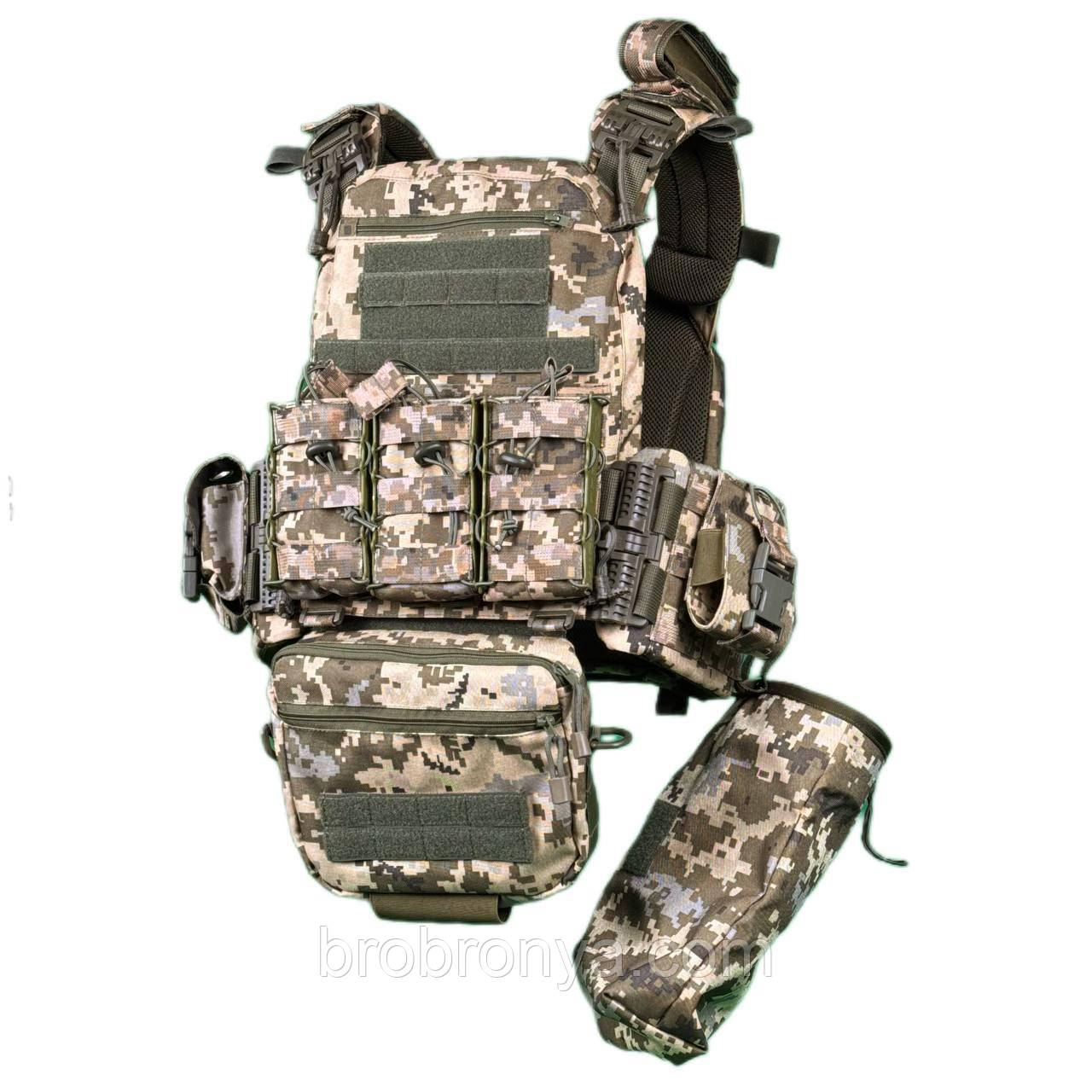 Плитоноска BROARMOR MAX. Вісім підсумків. Піксель