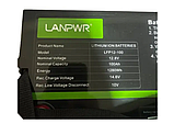 Акумулятор LanPWR LiFePO4 12V/100AH, 100A (1280W*h) (літій-залізо-фосфатний акумулятор для ДБЖ (UPS)), фото 2
