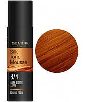 Тонуюча пінка DeMira Professional SilkTone Mousse 8/4 Русявий мідний 120 мл