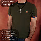 Шовк! Срібна цепочка з хрестиком чоловічим. Двосторонній срібний хрестик та шнур із вставками срібла. 4 мм, фото 2