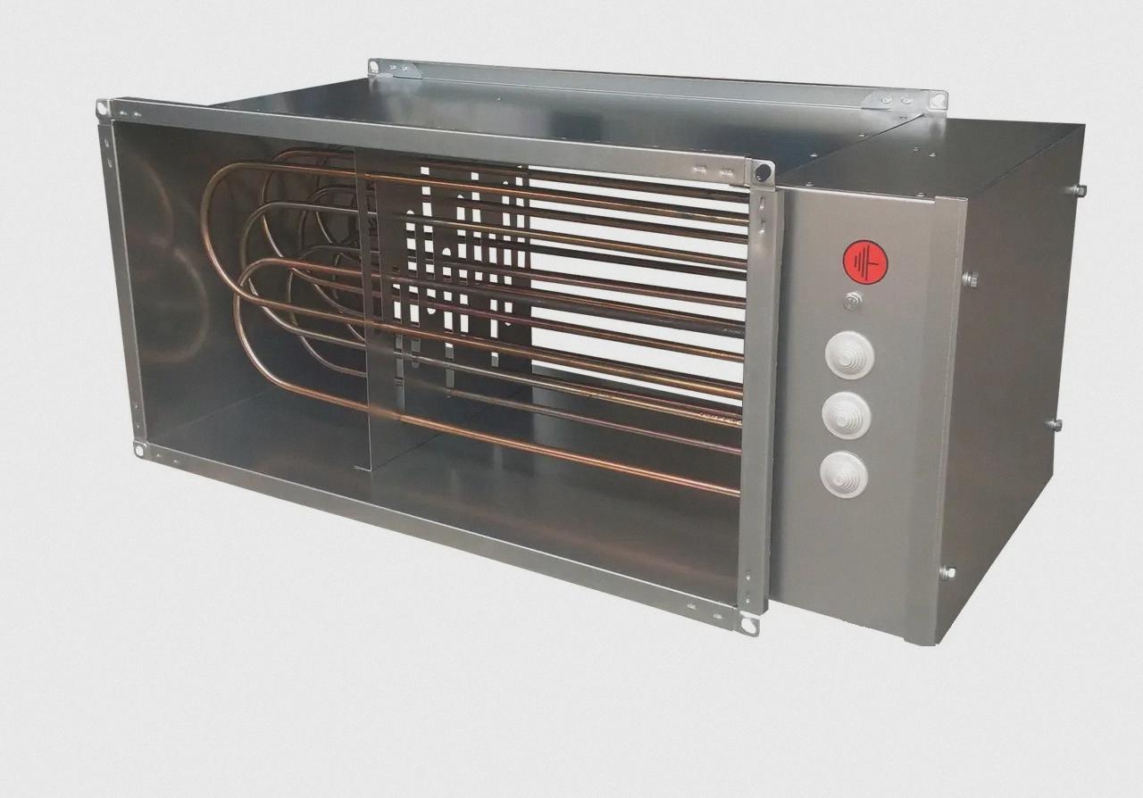 Канальний електричний нагрівач 400х200 C-EVN-40-20-18 кВт, фото 1