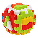 Іграшка 2476 куб "Розумний малюк" Логіка-комбі" ТехноК, фото 3