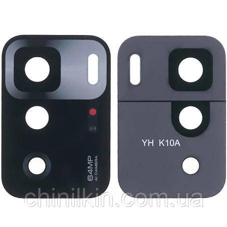 Скло камери для Xiaomi Redmi Note 10 Pro 5G Black, фото 1