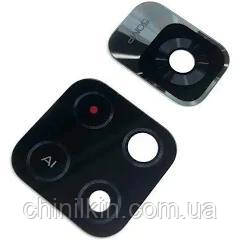 Скло камери для Xiaomi Redmi Note 11T / Note 11T Pro (комплект) Black, фото 1