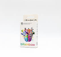 Гра настільна розважальна карткова для дітей і дорослих сімейна «bRainbow» для компанії «bRainbow» для компанії