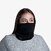 Вовняний мультишарф Buff Midweight Merino Wool (Solid Black), фото 6