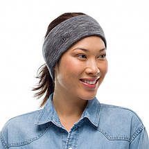 Вовняний мультишарф Buff Midweight Merino Wool (Multistripes Graphite), фото 4