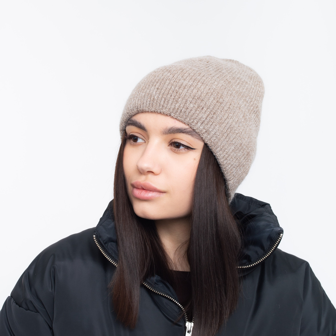 Шапка 2166 (фліс) мокко