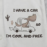 Комбінезон 2317403 Minikin, р.56 Молочний, фото 5