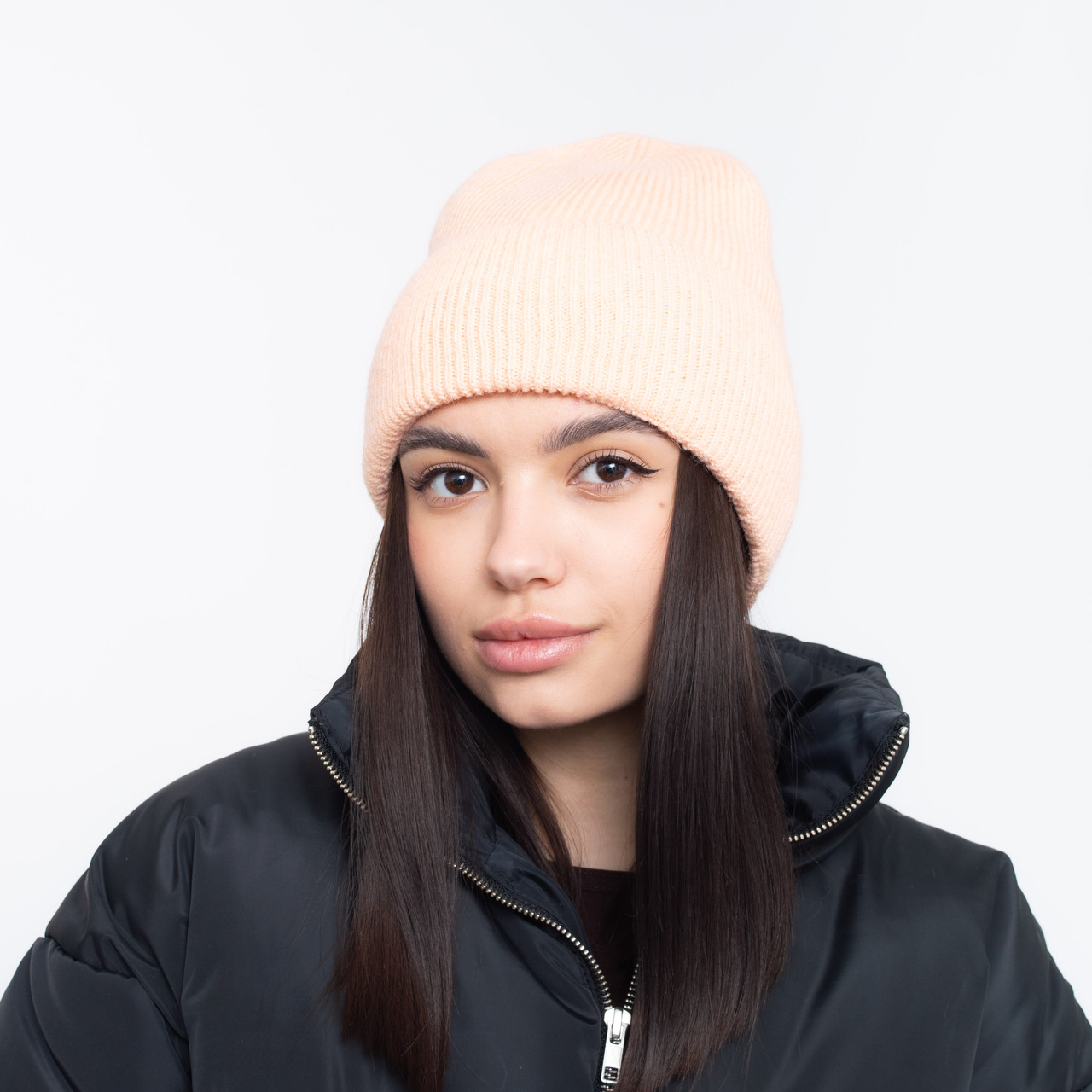 Шапка 2166 (фліс) персик