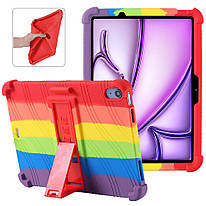 Силіконовий чохол з підставкою для Apple iPad Air 11 2025/2024 (M3/M2) Rainbow