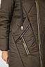 Модний практичний зимовий жіночий пуховик з капюшоном, жіноче зимове пальто з капюшоном, фото 9