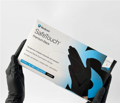 Рукавички medicom S чорні