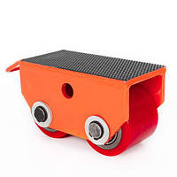 CNCEST Transport Chassis 2.5 T/5500 LB Armored Wheels Transport Wheels Heavy Duty Scooter (червоний)