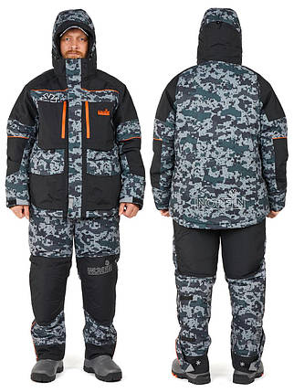 Зимовий риболовний костюм Norfin Discovery 3 Camo, 2XL (60-62), фото 1