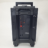 Портативна колонка Golon з мікрофоном та коліщатками для пересування Bluetooth RX-2900, фото 5