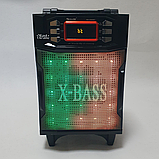 Портативна колонка Golon з мікрофоном та коліщатками для пересування Bluetooth RX-2900, фото 8