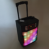 Портативна колонка Golon з мікрофоном та коліщатками для пересування Bluetooth RX-2900, фото 10