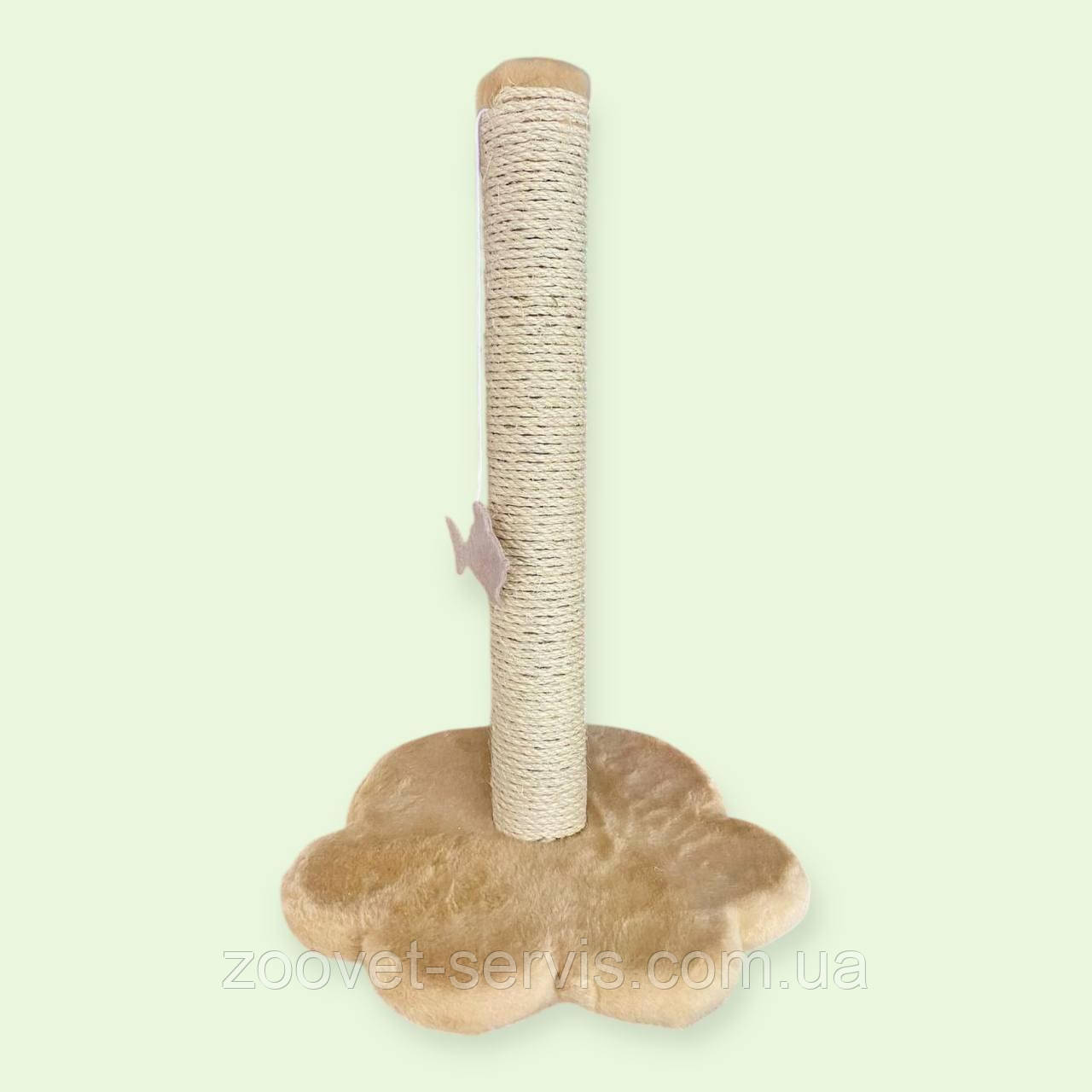 Драпак круглий на підставці для котів Lucky Pet ЛАПКА із сезалю середній, фото 1