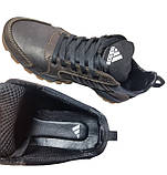 Шкіряні кросівки Adidas (272 коричнева) чоловічі спортивні кросівки шкіряні чоловічі, фото 5