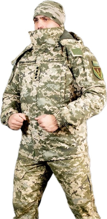 Бушлат rip-stop water proof піксель ЗСУ ММ-14