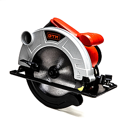 Потужна ручна дискова пилка GTM CS190/1600 : 1600 Вт, круг 190 мм, циркулярна пилка