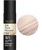 Тонуюча пінка DeMira Professional SilkTone Mousse 10/5 Світлий Нейтральний Блонд 120 мл