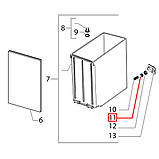 Клапан у бак для води кавомашин Saeco, Philips, Gaggia, 421944040071, фото 3
