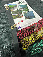 Тентова Тіньова 65% 5х6м Сітка тент сонце захисна, тіньова (ВЕСНА)