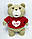 М'яка Плюшева Іграшка Ведмідь Teddy Love із фільму Третій Зайвий 40 см (01076), фото 5
