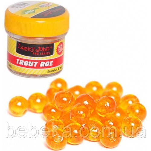 Ікра силіконова Lucky John Trout Roe 4,5mm * 70