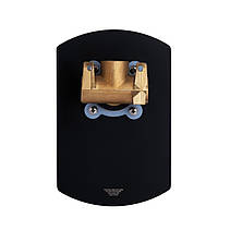 Змішувач для душу Qtap Slavonice прихованого монтажу QTSLA267BLM45903 Black Matt, фото 4