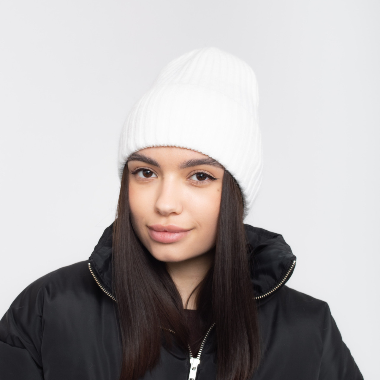 Шапка 2268(без флісу) молочний