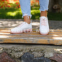 Кеды белые кожаные с шнурками резинками 35-37 размер 39