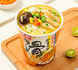 Рисова лапша швидкого приготування зі смаком курки з кокосом 78 г ТМ HEZHONG, фото 2