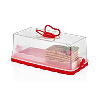 Тортівниця Gusto Прямокутна 33,5 х 17 х 12,5 см (GT575)