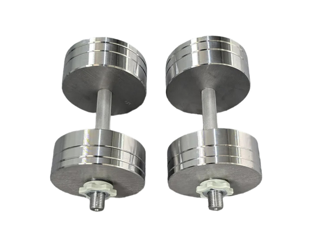 Гантелі металеві розбірні 2 по 22 кг метал складальні для будинку комплект R_0220, фото 1