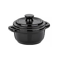 Рамекін Kela Malin 200 мл 10 х 8 см Чорний (11937)