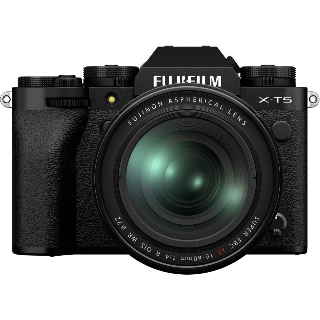 Цифровий фотоапарат Fujifilm X-T5 + XF 16-80 F4 Kit Black (16782571), фото 1