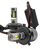 Автомобільні led лампи h4 65W Kelvin 6000K 8000LM з обманкою Гарантія, фото 3