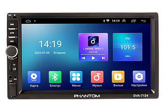 Автомагнітола Phantom DVA-7124