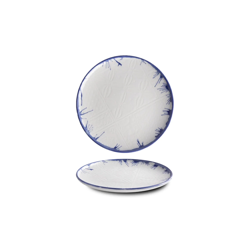 Тарілка G.Benedikt Optimo Mosaic Bold Blue Rim 20 см (OPT2120-K0052)