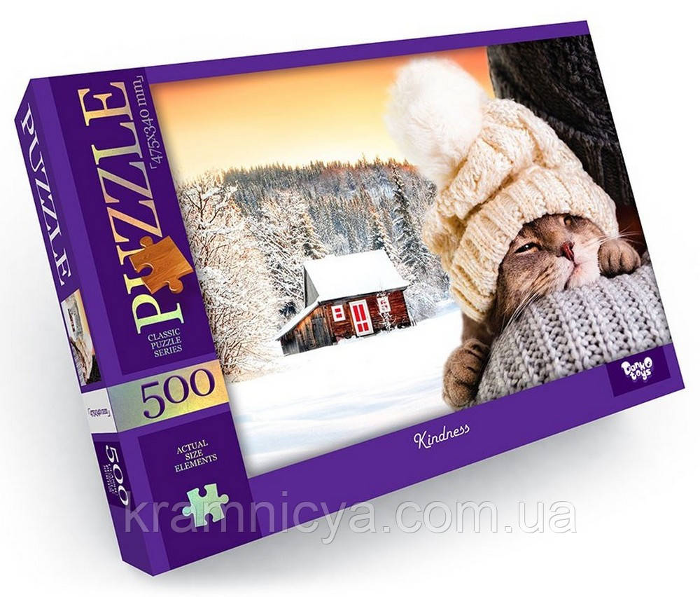 Пазли Кошеня. 500 елементів, Danko Toys (C500-13-01)