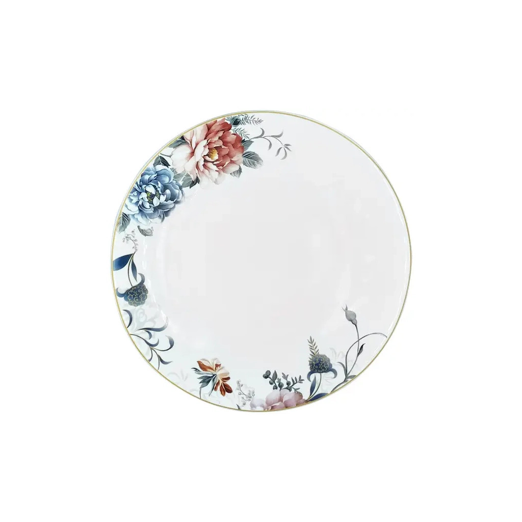 Тарілка Vittora "Піони" Aura Dinner 23 см (VT-1230AР)