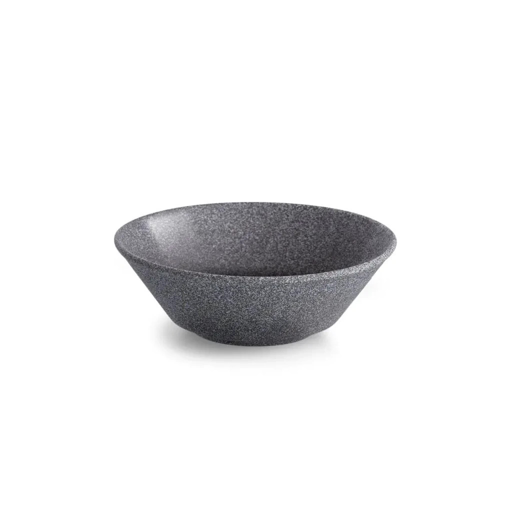 Салатник G.Benedikt Granit матове глазурування 15 см 450 мл Темно-сірий (G4Y1415)