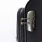 Валіза дорожня 3 в 1 трійка тканинна 78*48 см на колесах у різних кольорах Cans Синій, фото 5