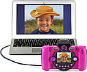 Дитячий фотоапарат рожевий VTech KidiZoom Duo Camera FX 80-519935, фото 8