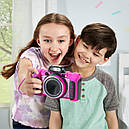 Дитячий фотоапарат рожевий VTech KidiZoom Duo Camera FX 80-519935, фото 9